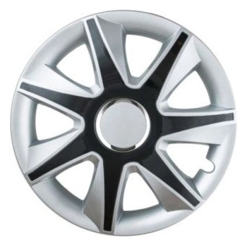 Leoplast Тасове за джанти Run черно / сребро - 16