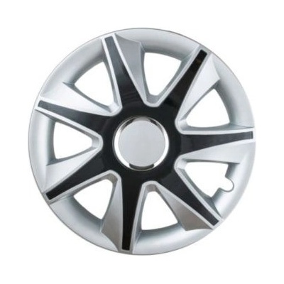 Leoplast Тасове за джанти Run черно / сребро - 16