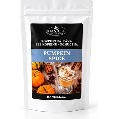 Haniell Bezkofeinová rozpustná káva Pumpkin Spice 200 g