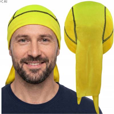 Bandana Ercole univerzálna žltá