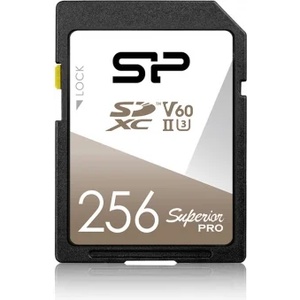 Silicon Power Superior Pro SDXC 256GB UHS-II/U3/V60 (SP256GBSDXJV6V10)
