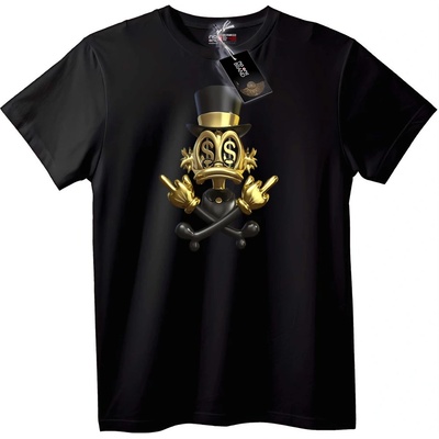 NOONEBRAND Тениска Патица Пари Shaka - XL, Black