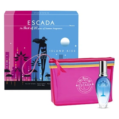 Escada Island Kiss EDT 30 ml + kozmeticka taska pre ženy darčeková sada