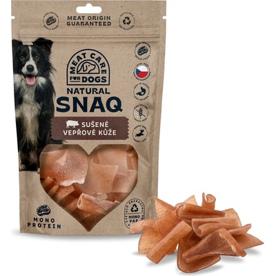 Dog Snaq Přírodní Vepřové Kůže sušené 100 g