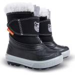 Demar bear 1507c / Детски снежни ботуши с овча вълна - черно/сиви 22-23 (1507c/22-23)