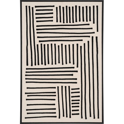 Nordic Living Abstraktní obraz Lirea 90 x 60 cm