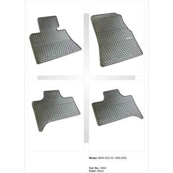Image 1 of FroGum Гумени стелки за BMW X5 E53 (1999-2006), марка Frogum (0664)