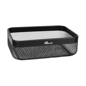 Horecano - Метален панер правоъгълен 27x20xh8см MATT BLACK HOME-(KM063A) (0185168)