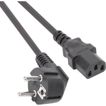 Makki Захранващ Шуко > IEC C13 - 10.0m (MAKKI-CE021-10.0m-0.5mm)