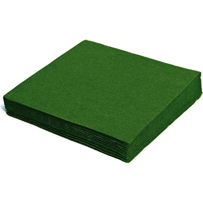 Wimex ubrousky papírové 2V 50 ks tmavě zelené 33x33cm