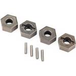Traxxas главина на колелото 12mm стоманена (4) (за #9080 с 6mm оси)