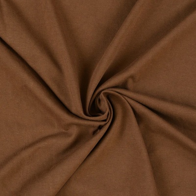 Kvalitex Jersey prostěradlo tmavě hnědé 140x200