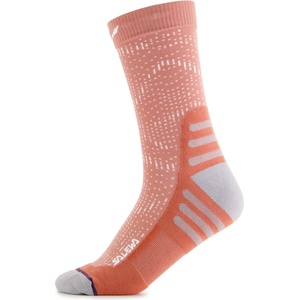 Salewa Дамски чорапи за бягане Salewa Women's Pedroc Crew Sock Running socks - Desert Pink - размер 39-41 (EU) (207-2048-0112)