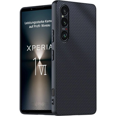 VSECHNONAMOBIL 77778 CARBON Ochranný obal pro Sony Xperia 1 VI černý – Zboží Živě