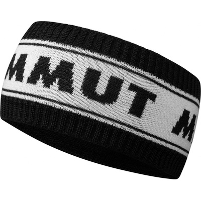 Mammut Peaks headband black-white