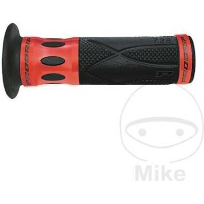 ProGrip gumové rukojeti černé/červené hliník tloušťka 22 mm. délka 122MM zavřené