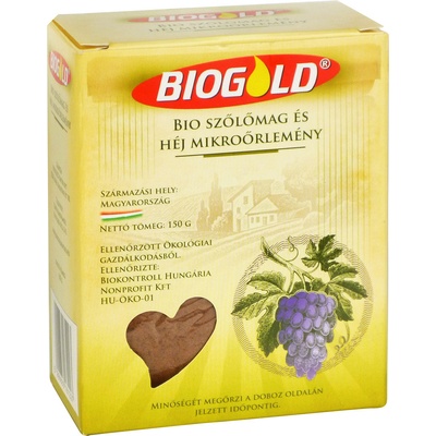 Biogold Bio mouka z hroznových jadérek 150 g