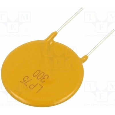 WAYON LP75-300F Pojistka: polymerová PTC; THT; 3A; Imax: 40A; Ipřep max: 15A