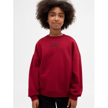 GAP Детски оверсайз суитшърт Logo VintageSoft GAP GAP | Cherven | Момичешки | XS