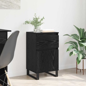 vidaXL Служебен шкаф Черен дъб 35 x 40 x 70 см Инженерна дървесина (881770)