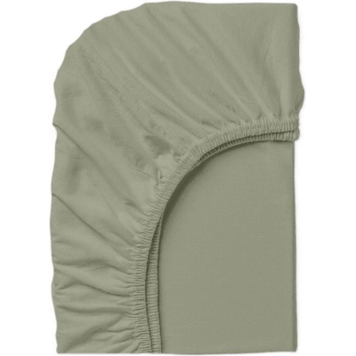 Дилиос Чаршаф с ластик 90/200/25 см зелен 100% памук