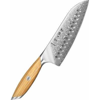 HEZHEN kuchyňský nůž Santoku OLIVE X01 (7,5")