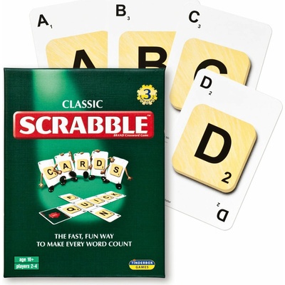 Mattel Games Scrabble classic Cards EN