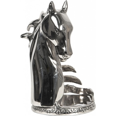 Držák na lahve v designu koně Argent 15*13*22 cm