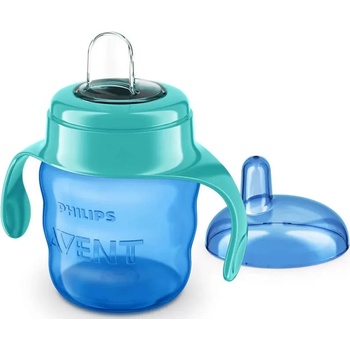 Philips Avent Чаша за лесен преход с дръжки Philips Avent, 200 ml, за момче (SCF551/05)