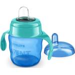 Philips Чаша за лесен преход с дръжки Philips Avent, 200 ml, за момче (SCF551/05)