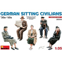 MiniArt German Sitting Civilians '30s-'40s 1:35