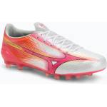 Mizuno Футболни обувки Mizuno Alpha III Japan AG white/fuchsia purple