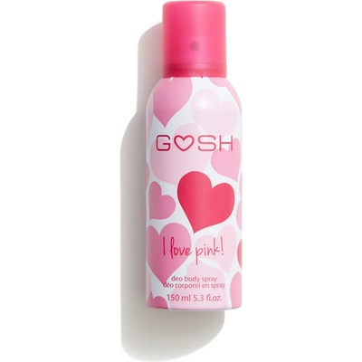 Gosh Copenhagen I Love Pink deo spray 150 ml