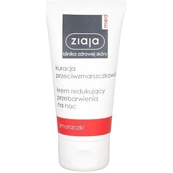 Ziaja Med Anti-Wrinkle Care zesvětlující noční krém s protivráskovým účinkem 50 ml