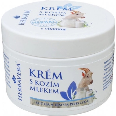 Herbavera krém s kozím mlékem 150 ml – Zboží Dáma