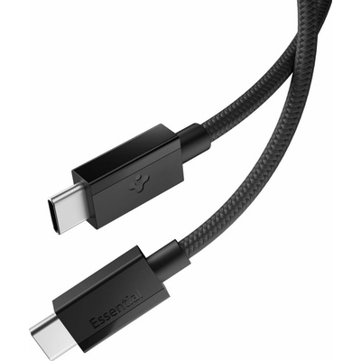Spigen EB6015CC ESSENTIAL TYPE-C CABLE 60W 150cm černý