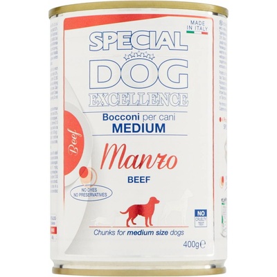 Special Dog Excellence šťavnaté mäsové kúsky s kvalitným hovädzím mäsom 400 g