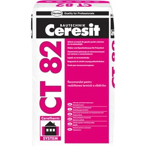 CERESIT ЛЕПИЛО-ШПАКЛОВКА ЦЕРЕЗИТ СТ82 ЗА ПОЛИСТИРЕН 25кг (2039501)