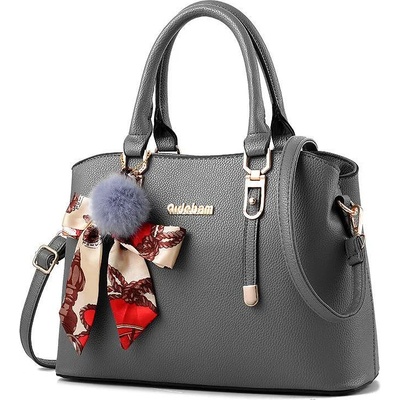 Charon Дамска Чанта Charon Genevieve, Различни цветове, Сивa (KD-26-GRAY)