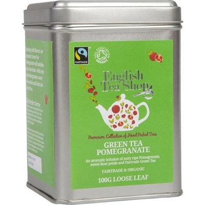 English Tea Shop Zelený čaj granátové jablko v dárkové plechovce 100 g