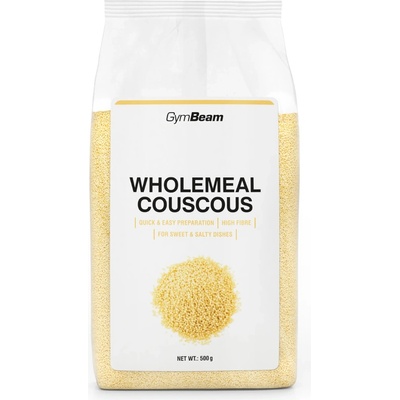 GymBeam Celozrnný kuskus 0,5 kg