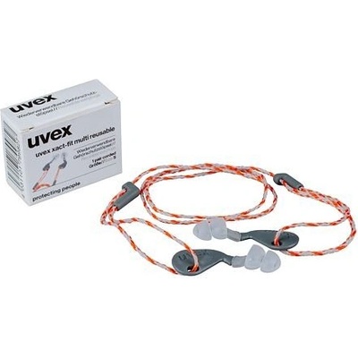 UVEX žátky do uší XACT-FIT MULTI, nastaviteľná šnúrka, útlm 26 dB
