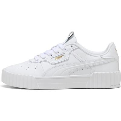 Puma dámska voľnočasová obuv CARINA 3.0 LUXE biela zlatá