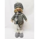 Dekorácia XmMX371 Chlapec 38 cm