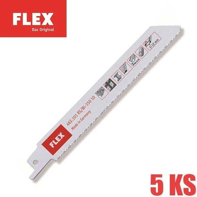 Flex RS/Bi-150 10 VE5 Plátky do mečové pily 5ks, 150mm, Universal