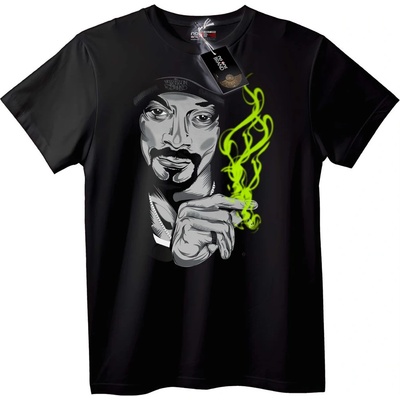 NOONEBRAND Тениска Snoop Dogg Пушене - 2XL, White