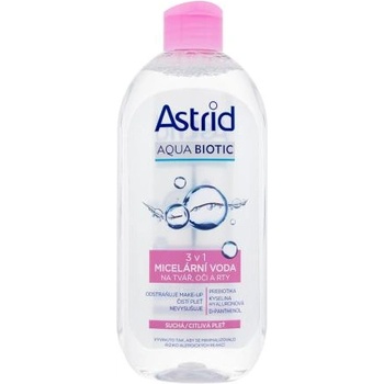 Astrid Aqua Biotic 3in1 Micellar Water Dry/Sensitive Skin 400 ml мицеларна вода за суха и чувствителна кожа за жени