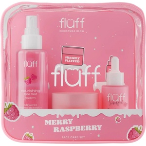 Fluff Козметичен комплект Merry Raspberry, 3 части