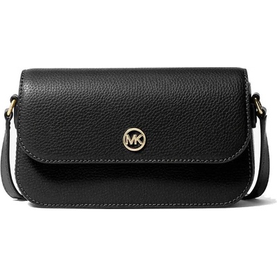 Michael Kors dámska kožená crossbody kabelka 35F4GTVC1L BLACK