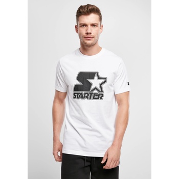 STARTER Мъжка тениска в бял цвят Starter Contrast Logo JerseyUB-ST074-00220 - Бял, размер S